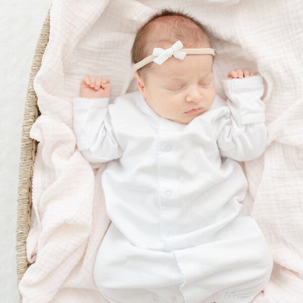 Velvet Ribbon Bow baby Headband