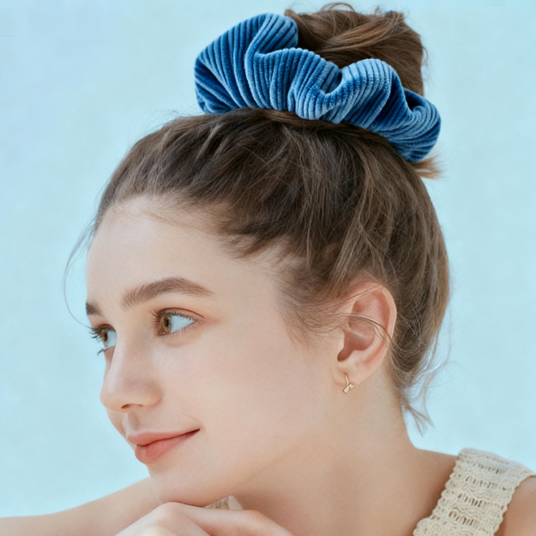 Corduroy Scrunchies